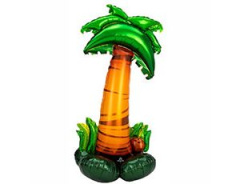 A Шар 3D (55"/139 см) Фигура на подставке, Пальма, 1 шт. в уп.