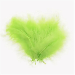Перья, Зеленый, 12-15 см, 30 шт.
